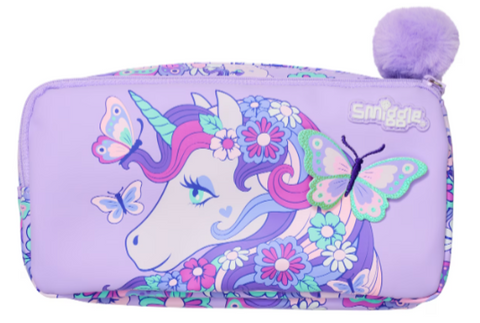 Smiggle Unicorn Utility Pencil Case