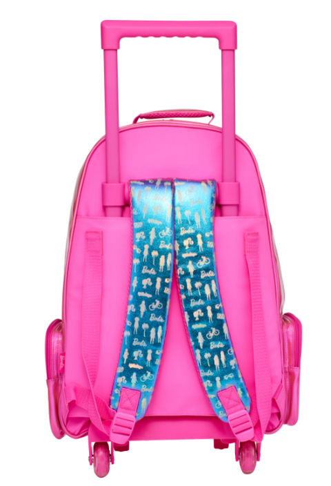 Barbie Trolley Backpack With Light Up Wheels 52cm