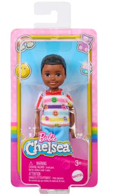 Barbie Chelsea Doll Collection, Small Dolls wearing Removable Fashions and Shoes