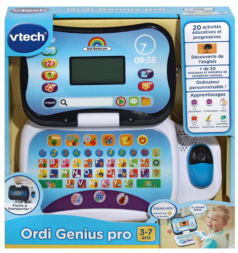 VTech Ordi Genius Pro Noir