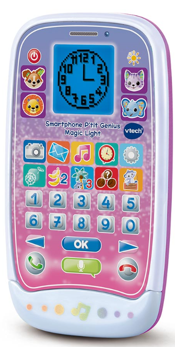 VTech Smartphone P'tit Genius Magic Light Rose