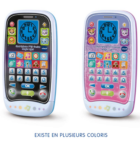 VTech Smartphone P'tit Genius Magic Light Rose