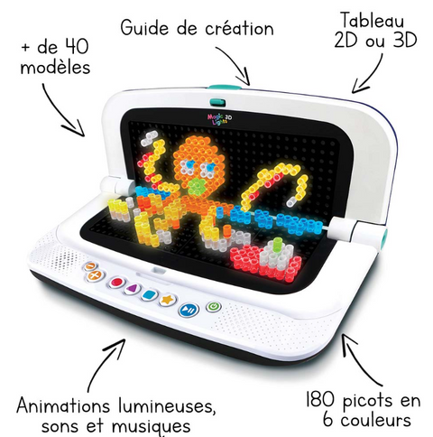 VTech Magic Lights 3D, French