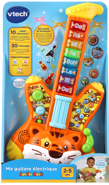 VTech Guitare Electrique Enfant Tigre Jungle Rock