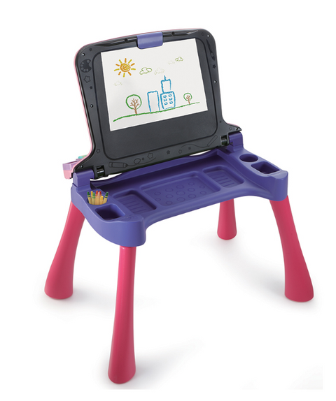 VTech Magi Bureau Interactif 5 en 1 Rose