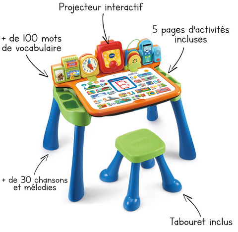 VTech Magi Bureau Interactif 5 en 1 Mixte