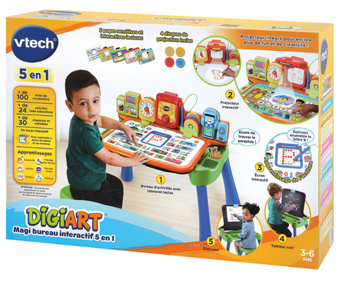 VTech Magi Bureau Interactif 5 en 1 Mixte