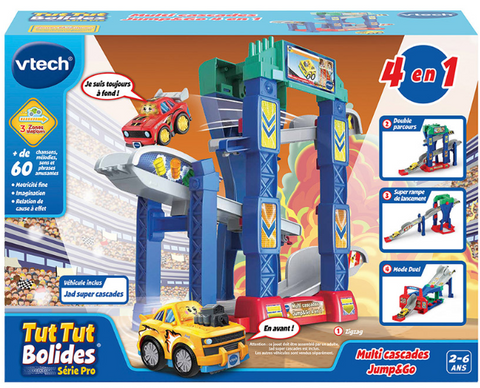 VTech Série Pro Multi Cascades Jump & Go 4 en 1