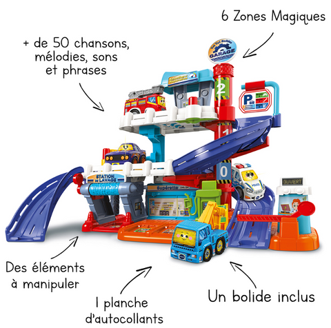 VTech Maxi Garage Interactif Série Pro