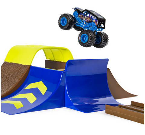 Monster Jam Vehicle Playset