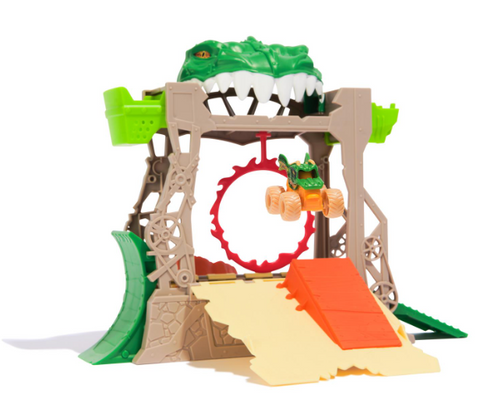 Monster Jam Dragon Dungeon of Doom Playset, Mini Jams