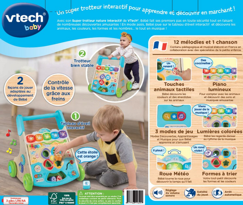 VTech Super Trotteur Nature Interactif