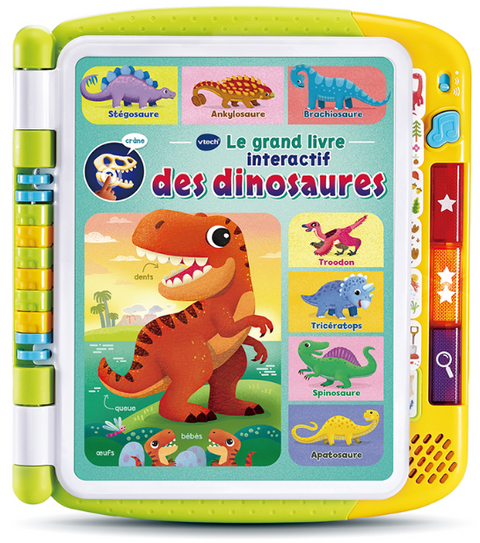 VTech Le Grand Livre Interactif Des Dinosaures