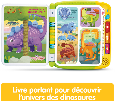 VTech Le Grand Livre Interactif Des Dinosaures