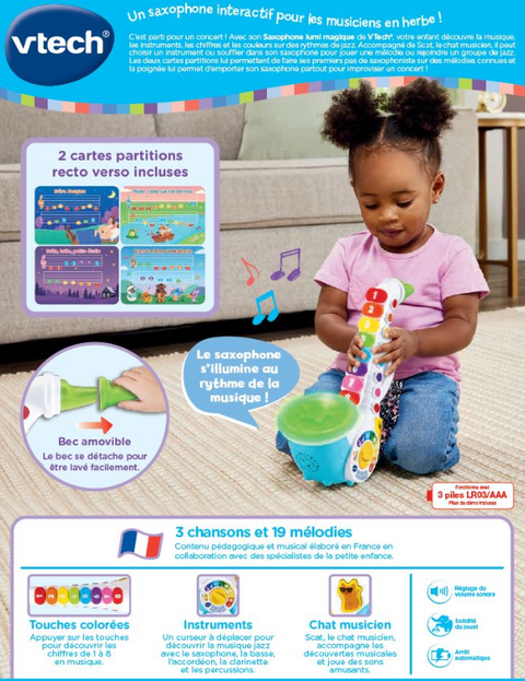 VTech Saxophone Lumi Magique