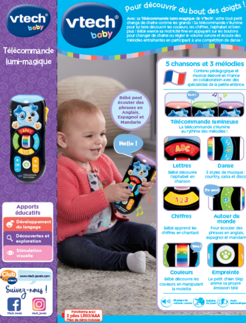 VTech Télécommande Lumi-Magique