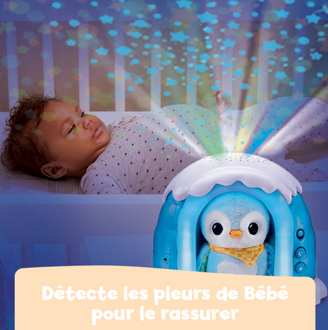 VTech Veilleuse P'tit Pingouin Nuit étoilée