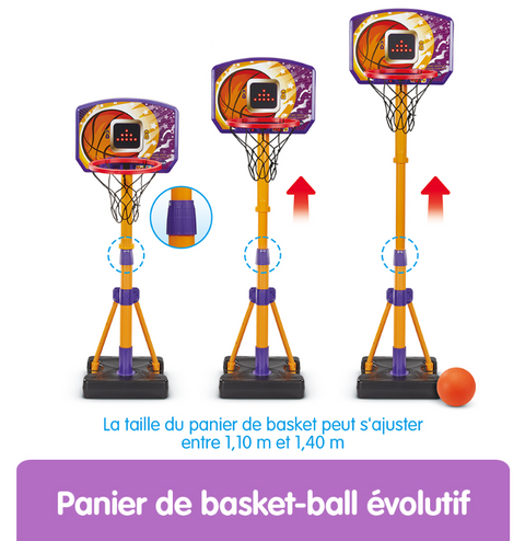 VTech Super Panier De Basket Interactif