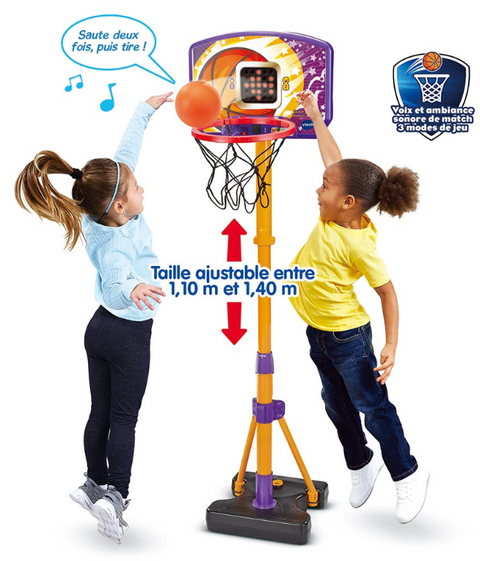 VTech Super Panier De Basket Interactif