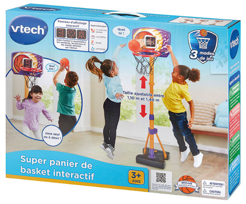 VTech Super Panier De Basket Interactif