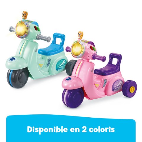 VTech Porteur Scooter Interactif 3 en 1