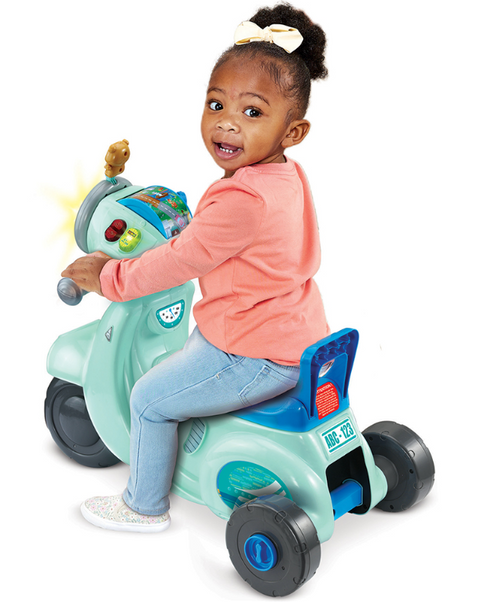 VTech Porteur Scooter Interactif 3 en 1