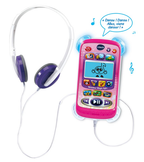 VTech Baladeur Magic Light Rose