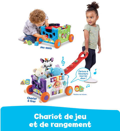 VTech Super Chariot Interactif Multi-Activités