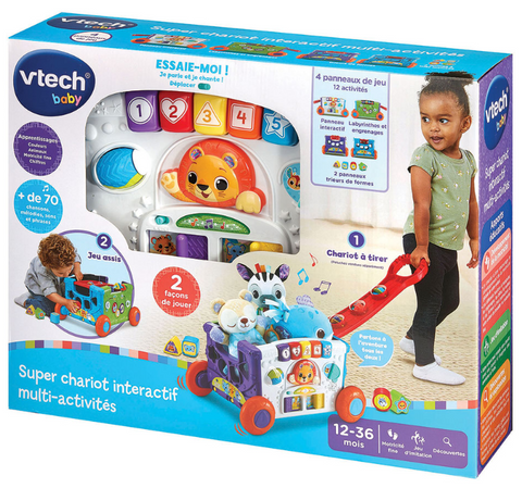 VTech Super Chariot Interactif Multi-Activités