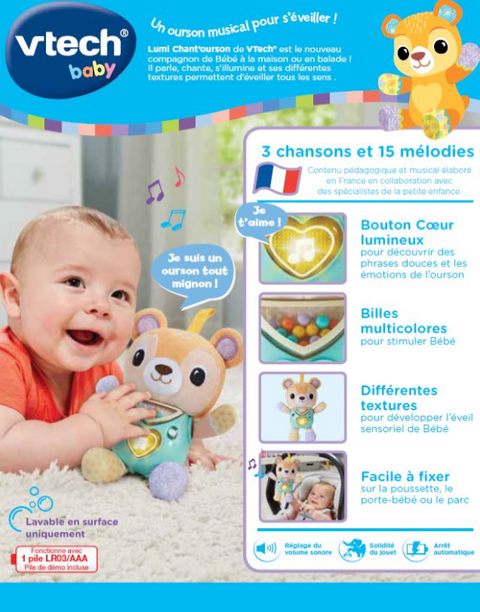 VTech Lumi chant'ourson