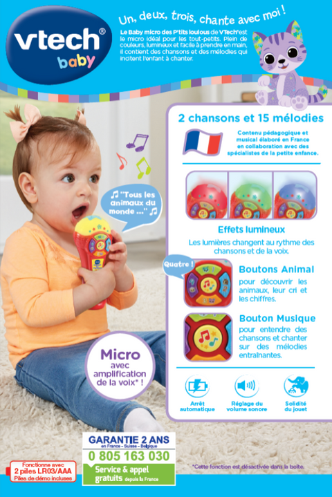 VTech Baby Micro Des P'tits Loulous