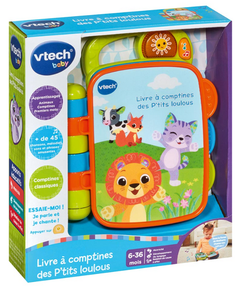 VTech Livre à Comptines Des P'tits Loulous