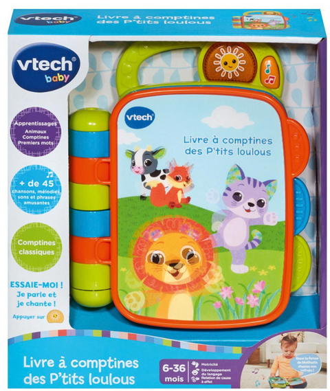 VTech Livre à Comptines Des P'tits Loulous