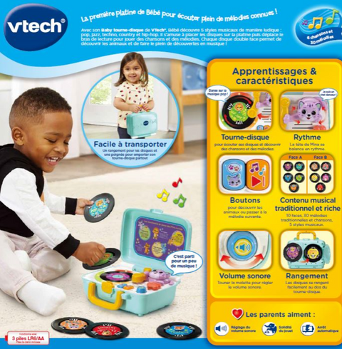 VTech Baby Tourne-Disque