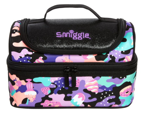 Smiggle Ice Cream Hide Double Decker Lunch Bag