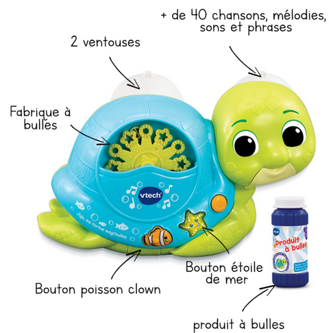 VTech Juju Ma Tortue Magi Bulles
