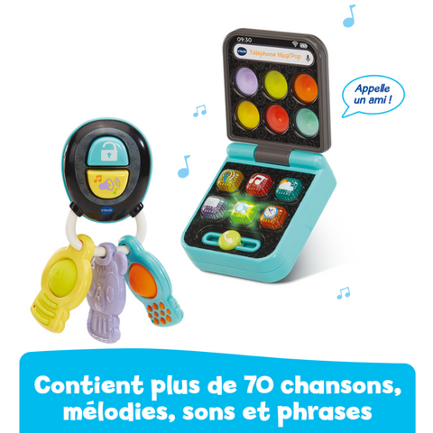 VTech Coffret Clés + Téléphone Magi'Pop