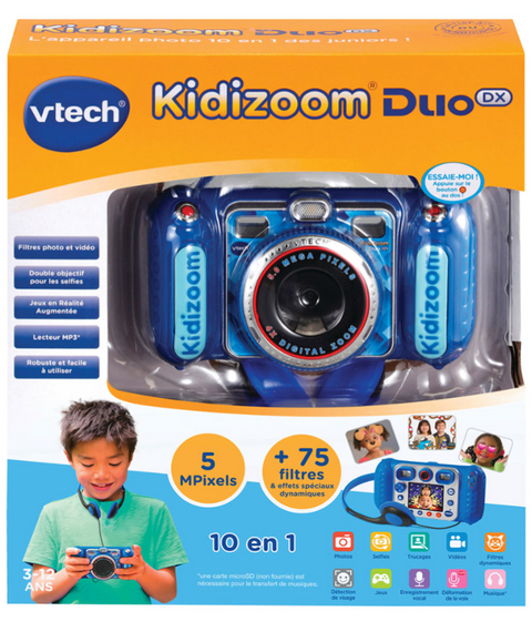 VTech KidiZoom Duo DX Bleu