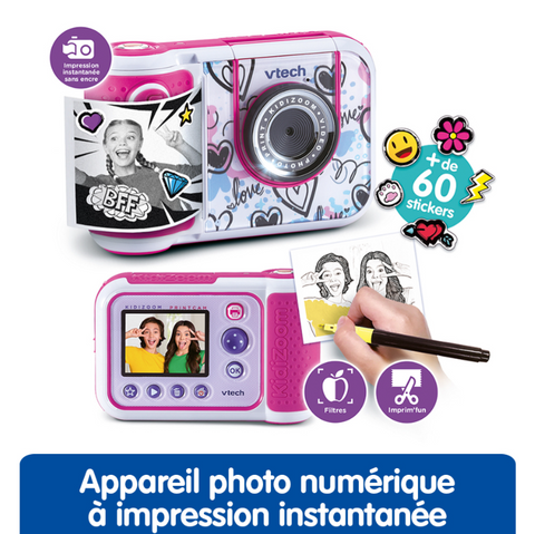 VTech KidiZoom Print Cam Rose