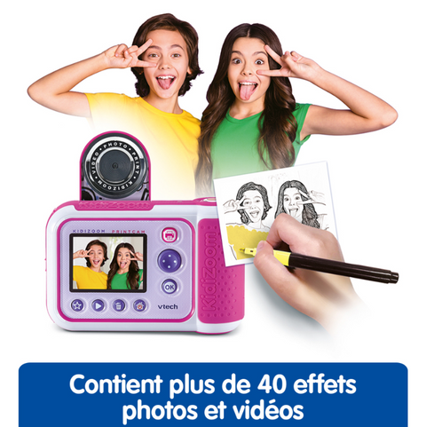 VTech KidiZoom Print Cam Rose
