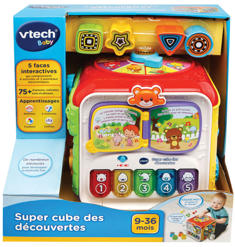 VTech Super Cube Des Découvertes