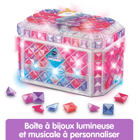 VTech Mosaïc Magic Lights - Boîte à Bijoux