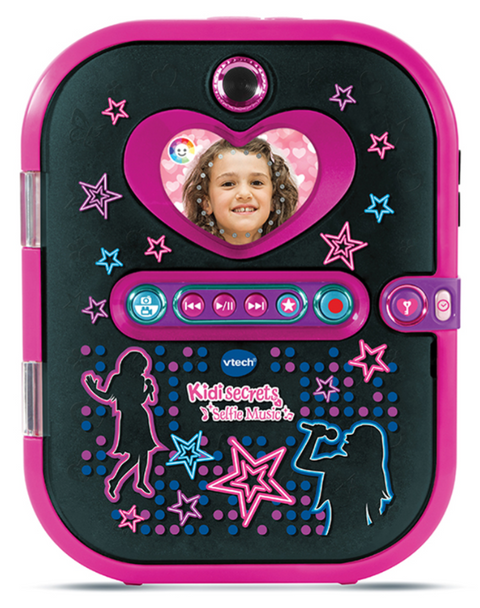 VTech KidiSecrets Selfie Music Noir Journal Intime Électronique