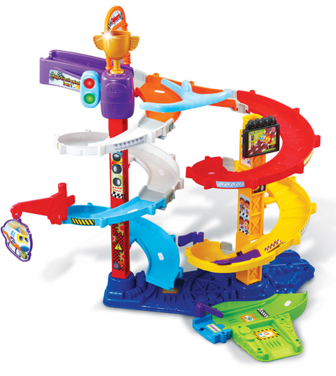 VTech Méga circuit spirales 2 en 1 + Titouan, fou du volant