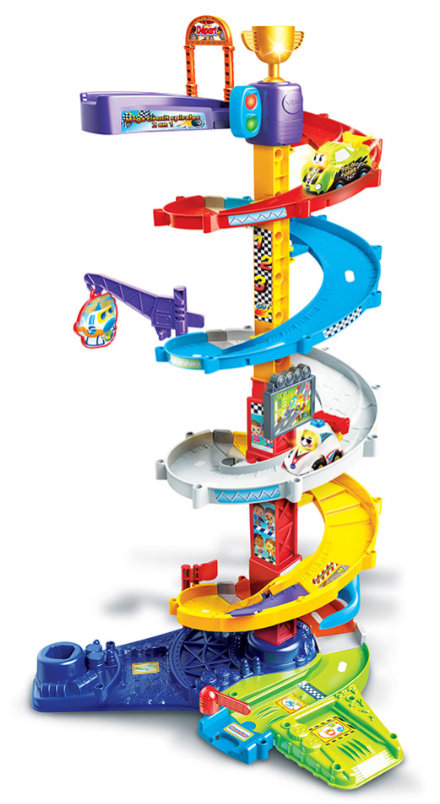VTech Méga circuit spirales 2 en 1 + Titouan, fou du volant