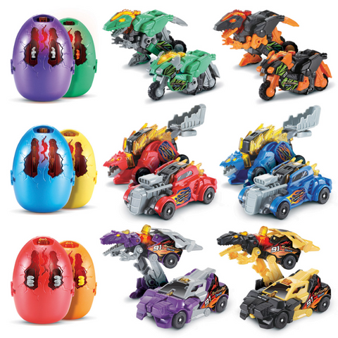 VTech Switch & Go Dinos Surprise V2 - 6 modèles à collectionner Assorted