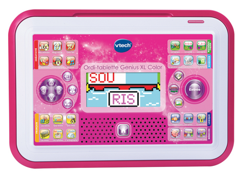 VTech Ordi-tablette Genius XL Color - Rose