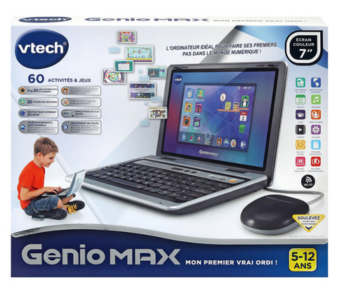VTech Genio Max Laptop Noir