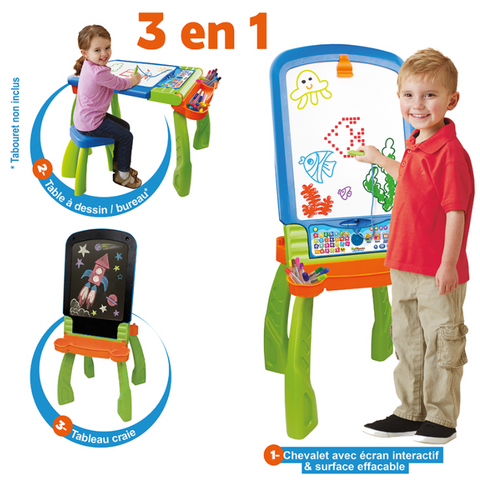 VTech Magi Chevalet Interactif 3 en 1