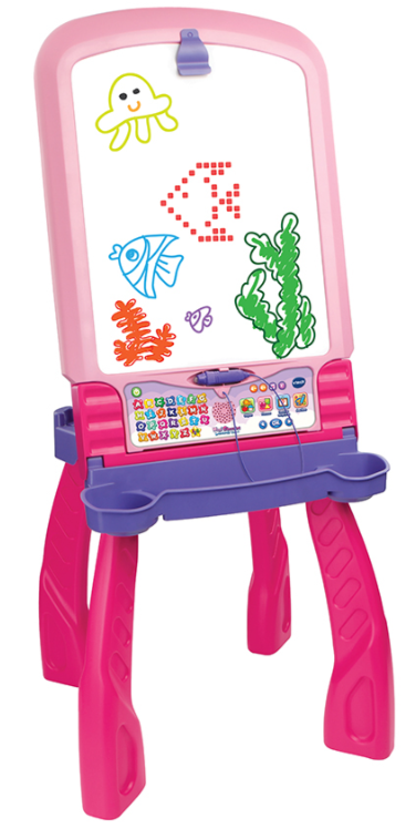 VTech Magi Chevalet Interactif 3 en 1 Rose